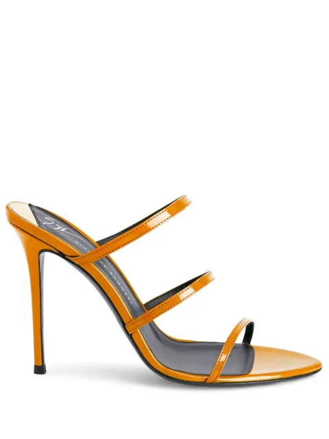 Giuseppe Zanotti 105mm Alimha sandals Orange E300080003