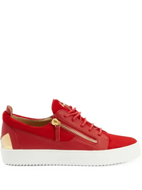Giuseppe Zanotti Frankie low-top sneakers Red RM30055003
