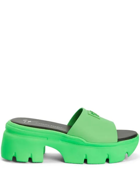 Giuseppe Zanotti Apocalypse Hot 60mm sandals Green RS30053001