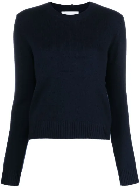 Lisa Yang ribbed-knit cashmere jumper Blue 2022117
