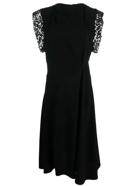 ISABEL MARANT Leronia sequin-embellished midi dress Black RO0069FAA1J29I
