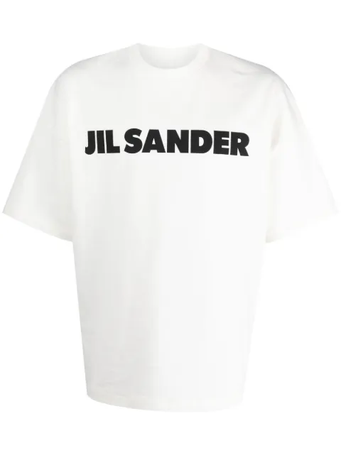 Jil Sander logo-print cotton T-shirt White J21GC0001J45148