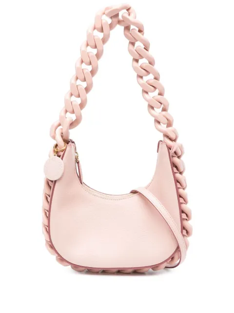 Stella McCartney Falabella-chain detail shoulder bag Pink 7B0030WP0065