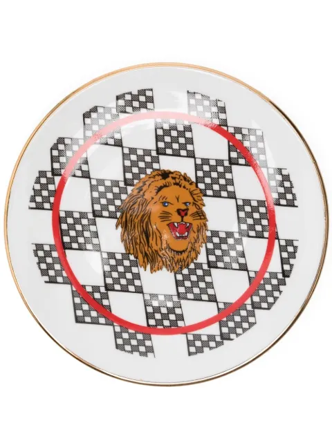 Bitossi Home graphic-print saucer White BEL00042
