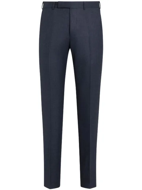 Zegna tailored wool trousers Blue S30F2675TB12