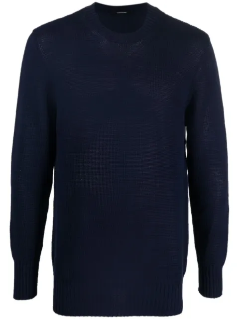 Tagliatore fine-knit cotton jumper Blue JOSSPWE2303