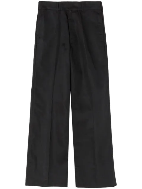 RE/DONE wide leg low-rise trousers Black 43620WSWTROU