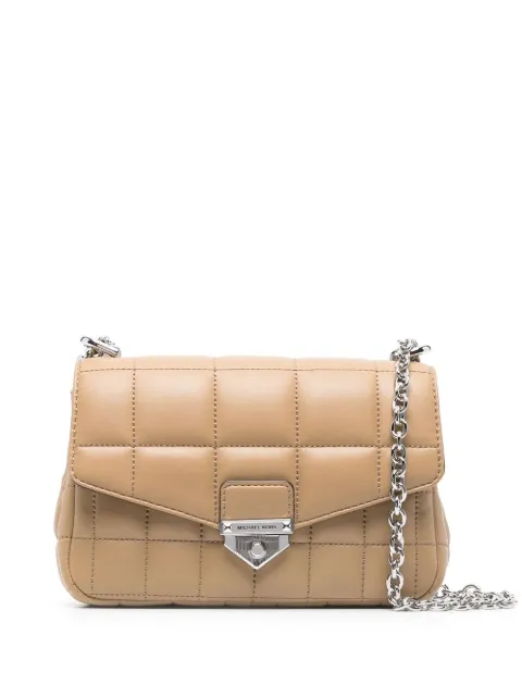Michael Michael Kors Soho quilted shoulder bag Brown 30H0S1SL1T