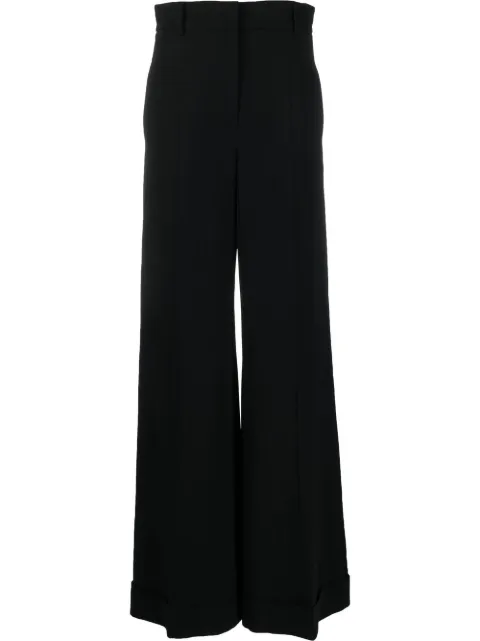 Moschino mid-rise palazzo pant Black J03320525