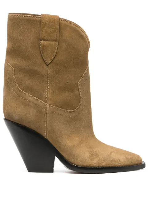 ISABEL MARANT Leyane suede cowboy boots Brown BO0004FAA1A07S
