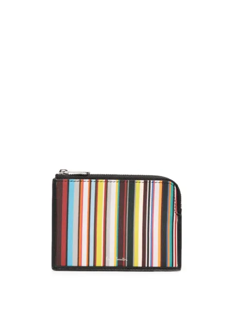 Paul Smith Signature stripe wallet Black M1A7429KSIGST