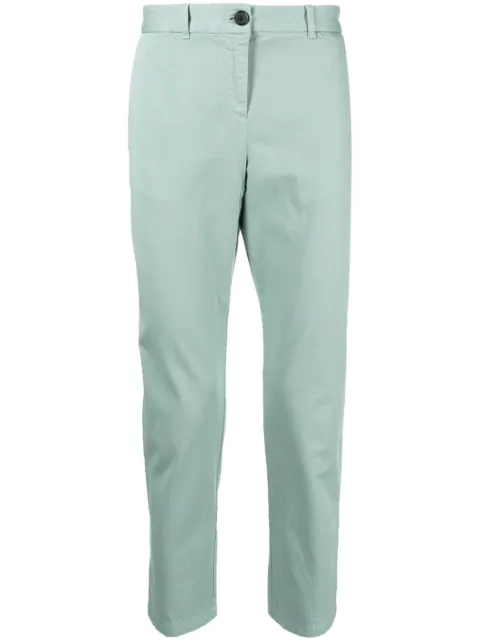 PS Paul Smith slim-cut brushed chinos Green W2R209TK30879