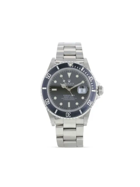 Rolex 1998 pre-owned Submariner Date 40mm Black 393157