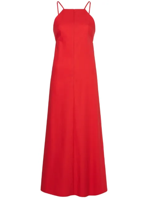 Proenza Schouler White Label cut-out detailing sleeveless dress Red WL2333322AY147S