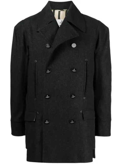 Vivienne Westwood wool-blend peacoat Black 3D010002W00AZSI