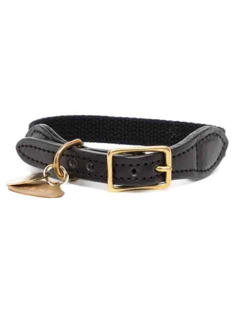 Neighborhood charm belted collar Black 22108ZFNAC01