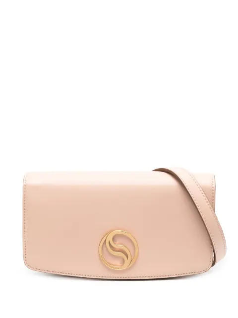 Stella McCartney S-Wave crossbody bag Neutrals 7B0036WP0109