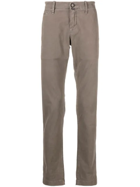 Jacob Cohën slim-cut trousers Neutrals UP00101S3651