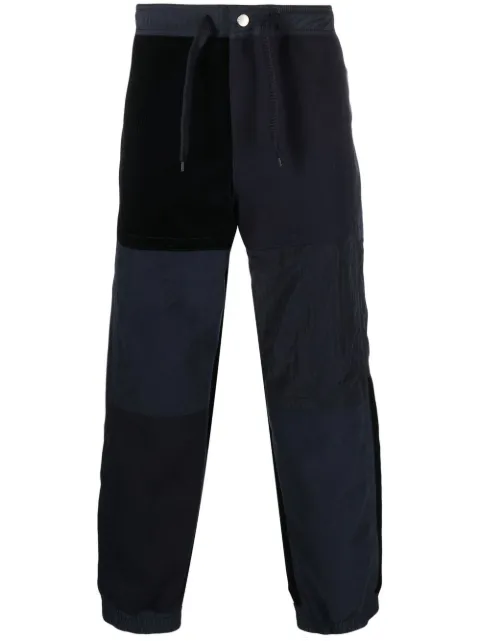 Emporio Armani panelled straight-leg trousers Blue 6L1P7A1N4XZ