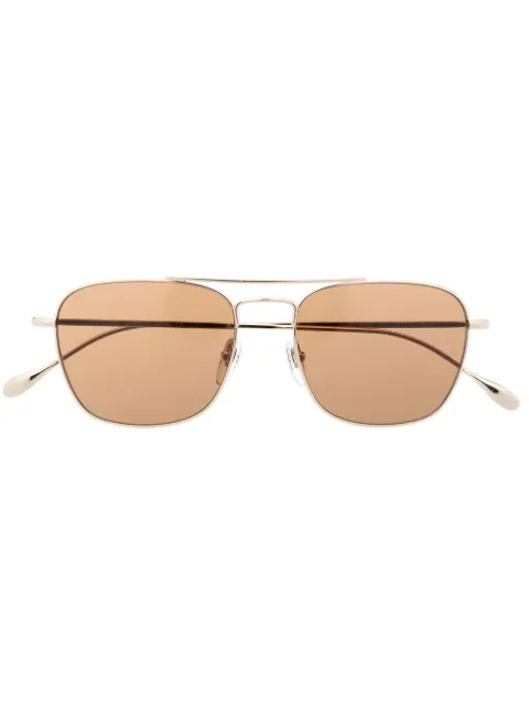 Gucci Eyewear pilot frame sunglasses Gold 706702I3330