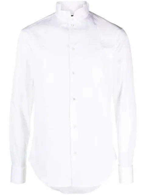Emporio Armani wingtip-collar long sleeve shirt White H31C70C1C29