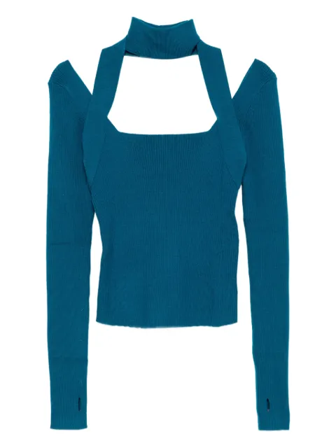 Monse cut-out top Blue MF220127VIC