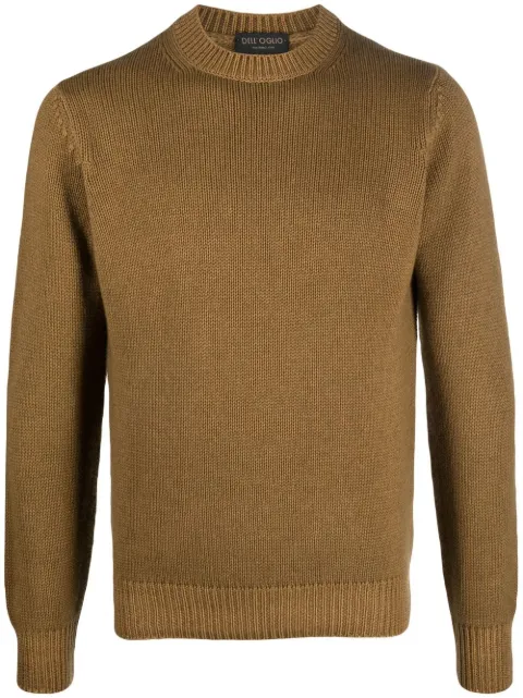 Dell'oglio round-neck knit jumper Brown GC1MLWSC5RV
