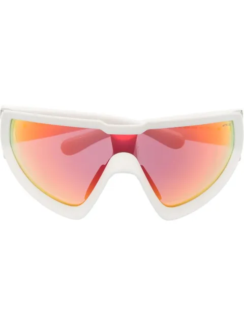Moncler Eyewear cat-eye tinted sunglasses White ML0249