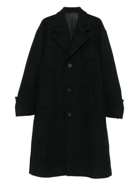 Wooyoungmi buttoned flap-pocket coat Grey W223HC06