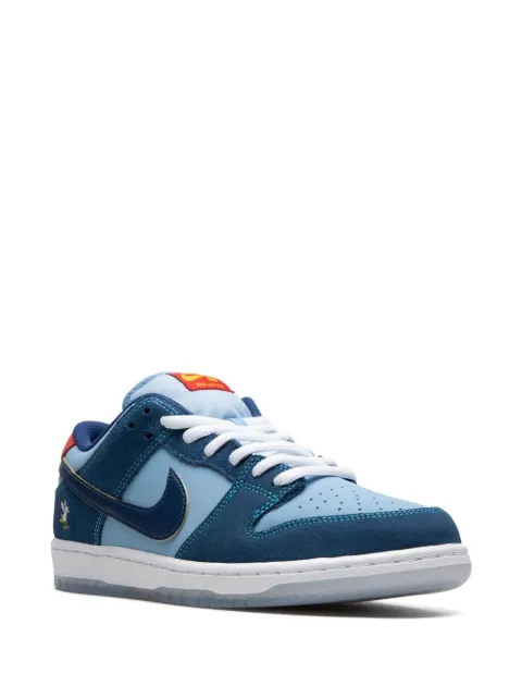 Nike x Why So Sad? SB Dunk Low PRM sneakers Blue DX5549