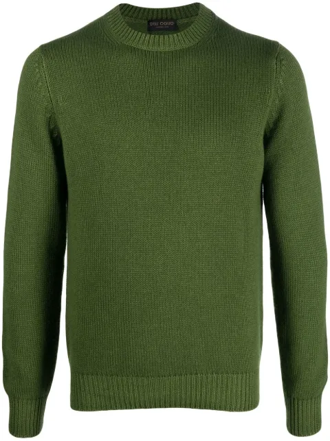 Dell'oglio round-neck knit jumper Green GC1MLWSC5RV