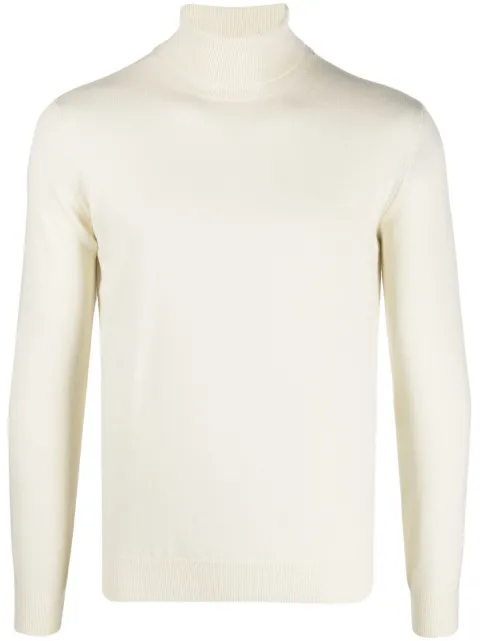 Dell'oglio roll-neck knit jumper White DV1MLWC12R