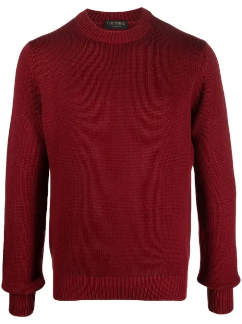 Dell'oglio round-neck knit jumper Red GC1MLWSC5RV