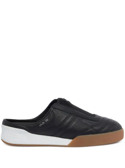 Courrèges Club 02 leather sneakers Black 223SSN007CR0023