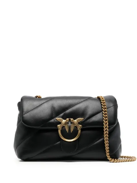 PINKO Love Puff quilted shoulder bag Black 100038A0F2