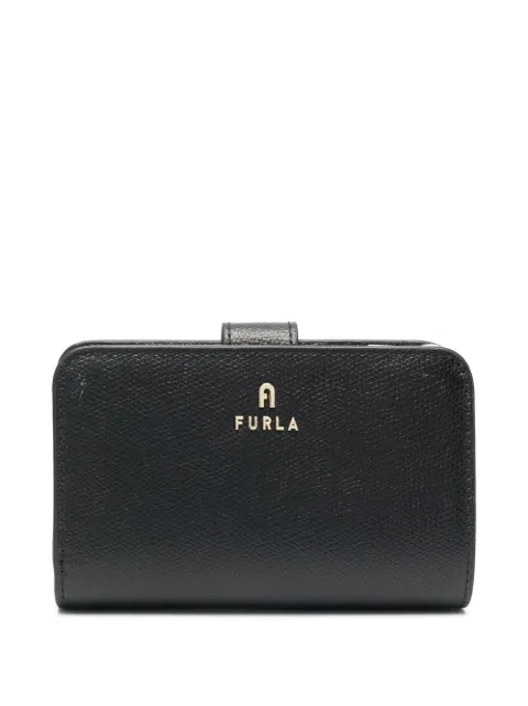 Furla logo-plaque detail wallet Black WP00314ARE0001007