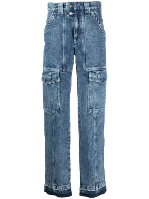 MARANT ÉTOILE Vayoneo cargo jeans Blue PA0015FAA1H35E30LU