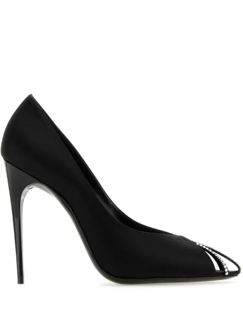 Saint Laurent Martinique 110mm satin pumps Black 742171