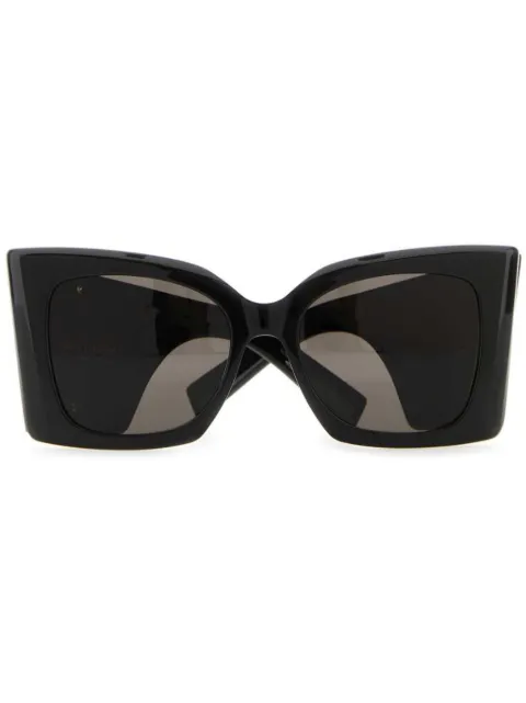 Saint Laurent Eyewear square-frame tinted sunglasses Black 736461Y9956