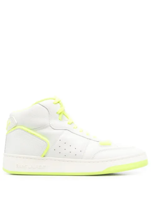 Saint Laurent two-tone high-top sneakers White 713655AABPN