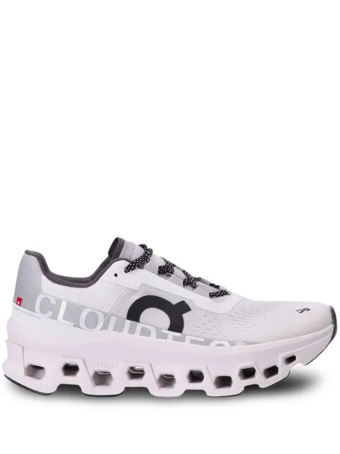 On Cloudmonster lace-up sneakers White 6198433