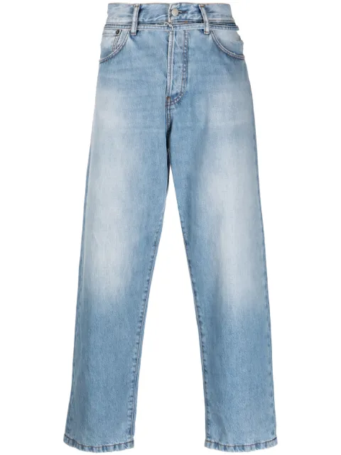 Acne Studios straight-leg cotton jeans Blue C00039