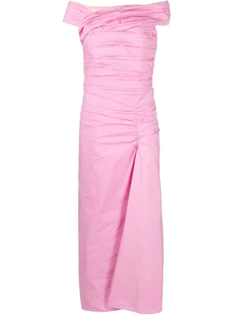 DSQUARED2 ruched off-shoulder dress Pink S75CV0648S47858
