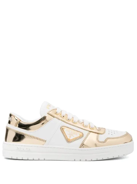 Prada Downtown leather low-top sneakers White 1E792MF0303LMG