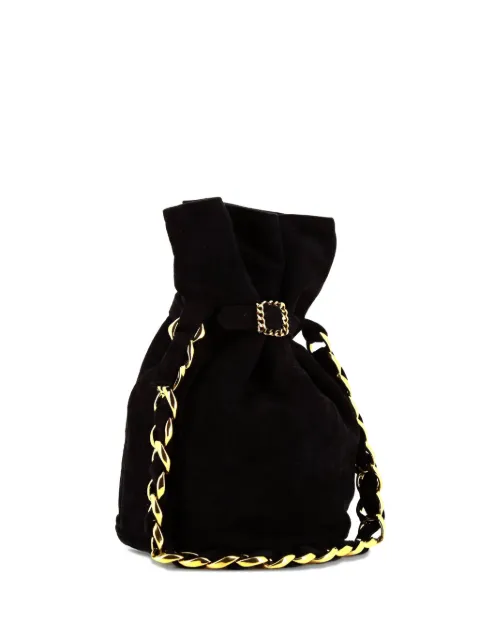 CHANEL Pre-Owned chain-strap clutch bag Black 387972