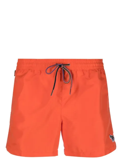 Paul Smith elasticated-drawstring swim-shorts Orange M1A200AAU285