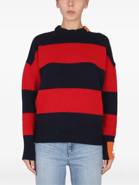 RIGHT FOR striped jumper Blue A2203WOPA
