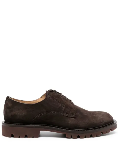 Scarosso Wooster III suede Derby shoes Brown WOOSTERIIIDERBBROSUED