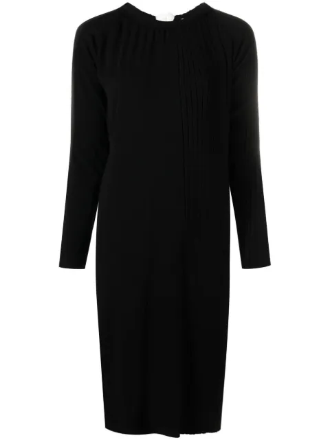 Fabiana Filippi round-neck dress Black ABDC01W0450000E018