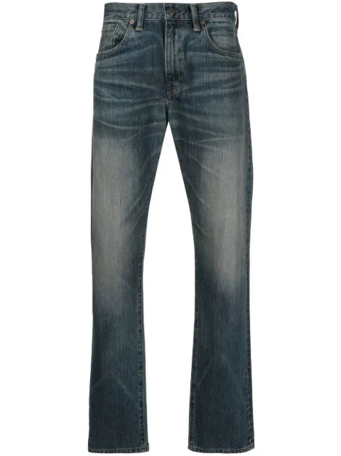 Ralph Lauren RRL straight-leg washed denim jeans Blue 782890012001